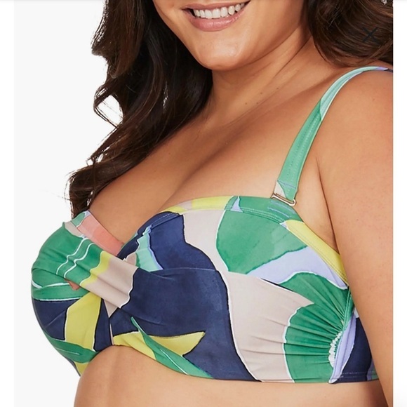 Artesands Lav Botticelli Bikini Top NWT - Picture 3 of 11
